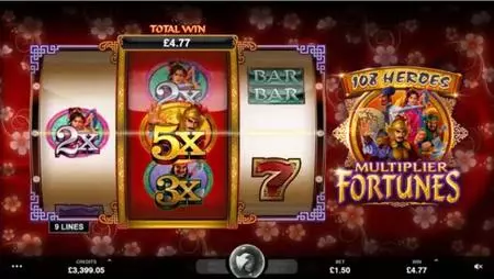 Play 108 Heroes Multiplier Fortune - Free Slot Game  with, delRe-Spin