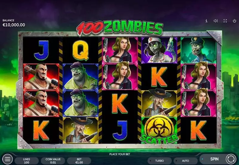 100 Zombies Free Casino Slot  with, delFree Spins