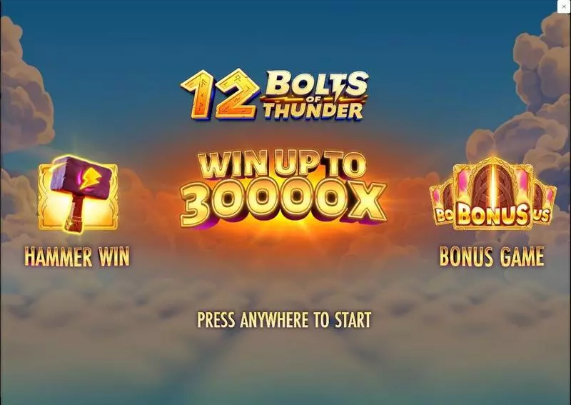 12 Bolts of Thunder Free Casino Slot  with, delFree Spins