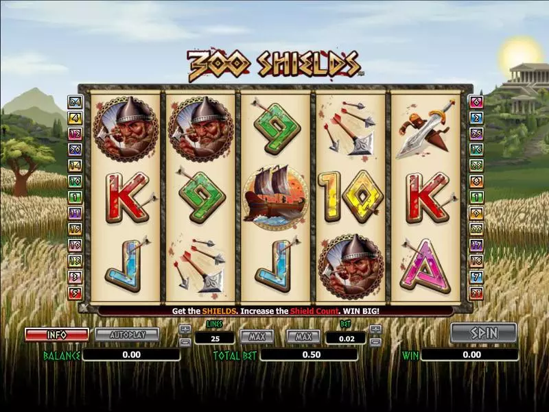 300 Shields Free Casino Slot  with, delFree Spins