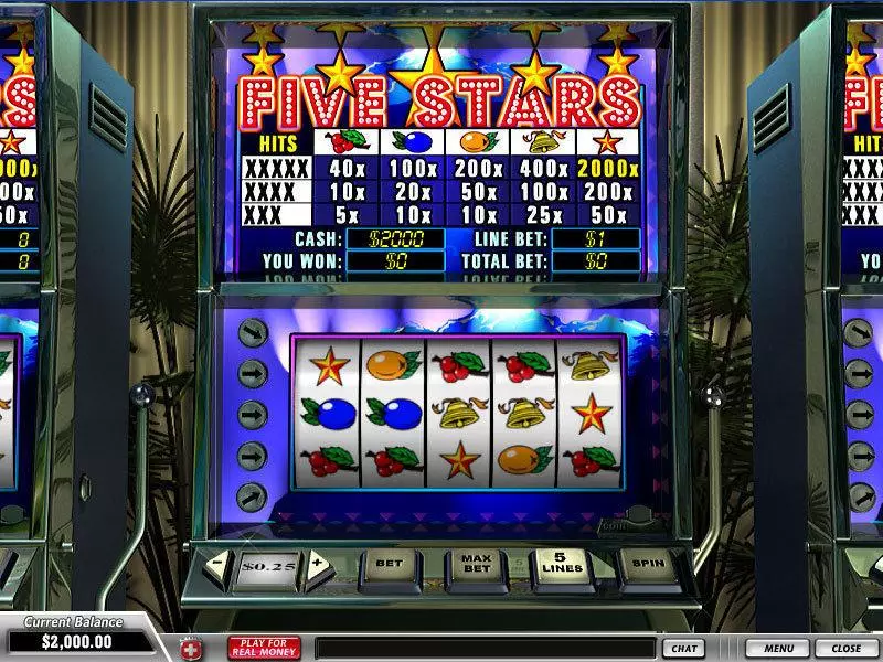 5 Stars Free Casino Slot 