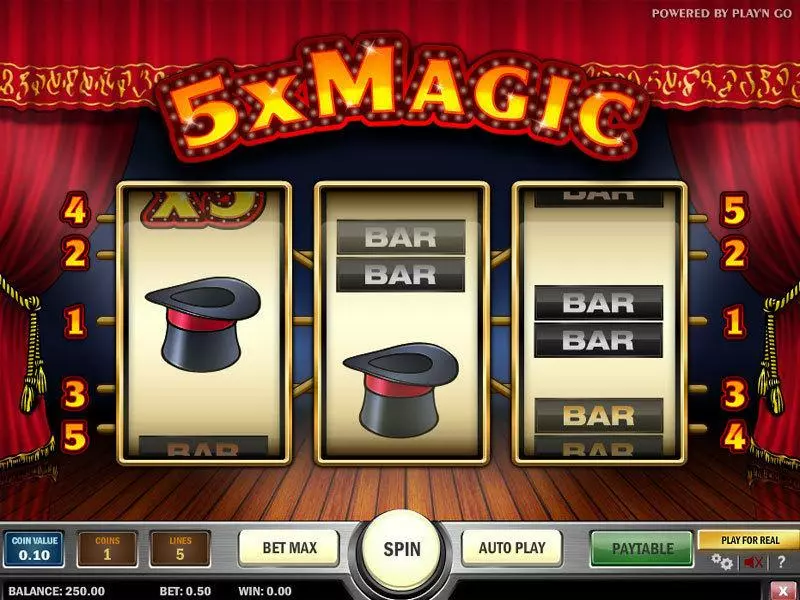 5x Magic Free Casino Slot 