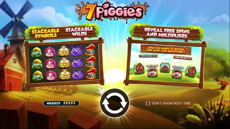 7 Piggies Free Casino Slot  with, delPick a Box