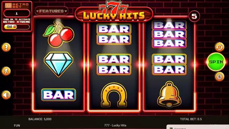 777 Lucky Hits Free Casino Slot 