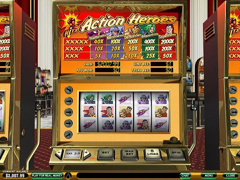 Action Heroes Free Casino Slot 