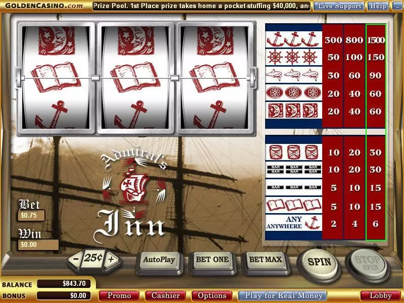 Admiral's Inn Free Casino Slot 