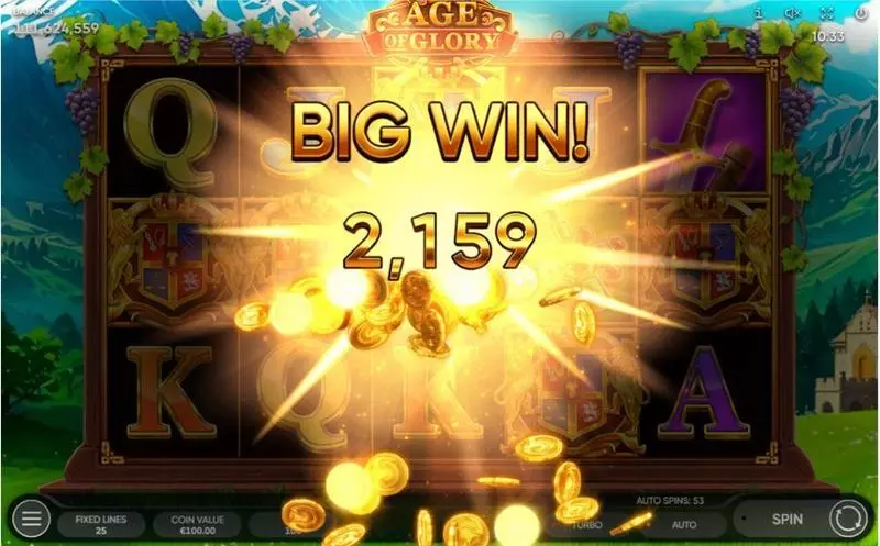 Age of Glory Free Casino Slot  with, delBonus Game