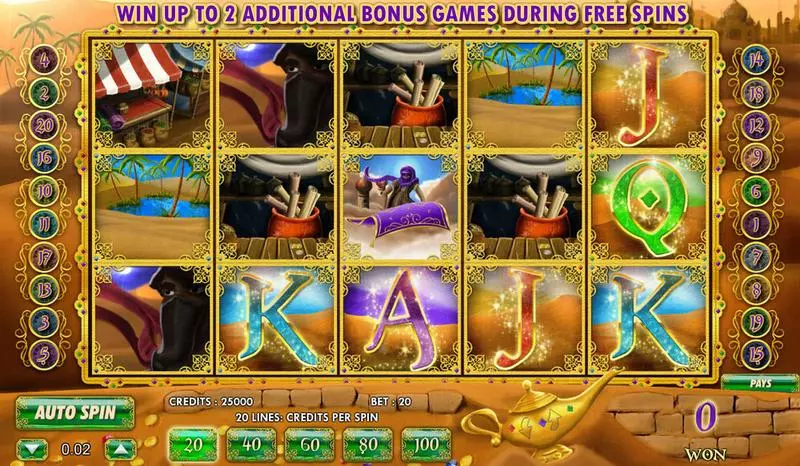 Aladdin's Legacy Free Casino Slot  with, delMulti Level