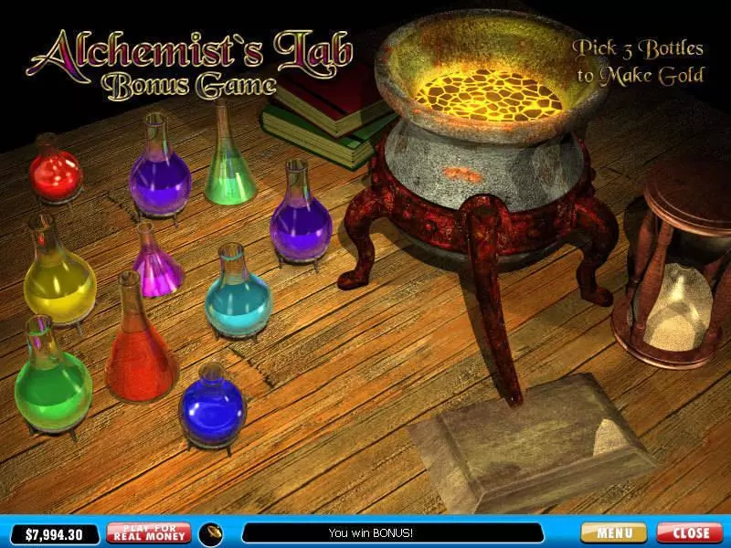 Alchemists Lab Free Casino Slot  with, delSecond Screen Game
