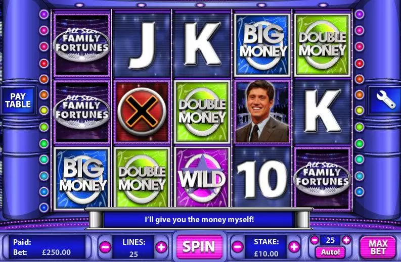 All Star Family Fortunes Free Casino Slot  with, delFree Spins