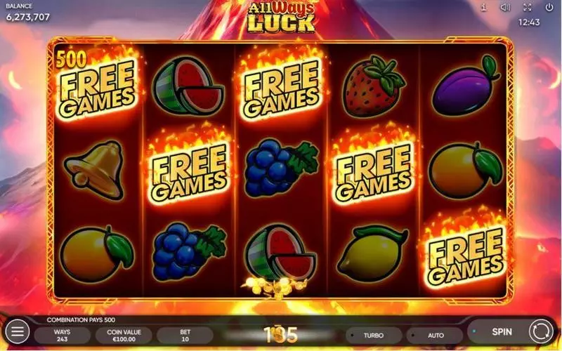 All Ways Luck Free Casino Slot  with, delFree Spins