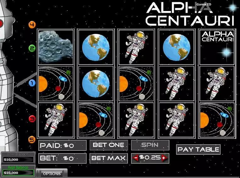Alpha Centauri Free Casino Slot 