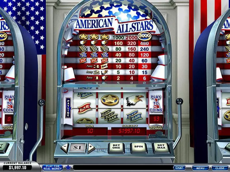 American All-Stars Free Casino Slot 