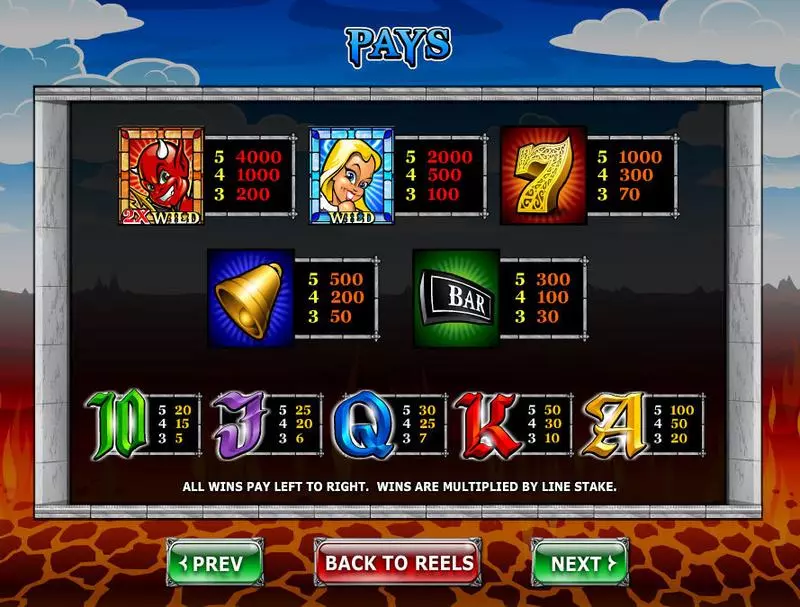 Angel or Devil Free Casino Slot  with, delFree Spins