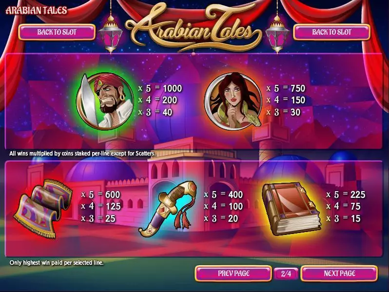 Arabian Tales Free Casino Slot  with, delFree Spins