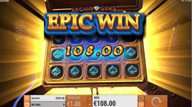 Arcane Gems Free Casino Slot  with, delMultipliers