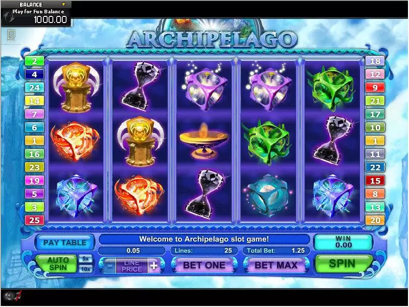 Archipelago Free Casino Slot  with, delFree Spins