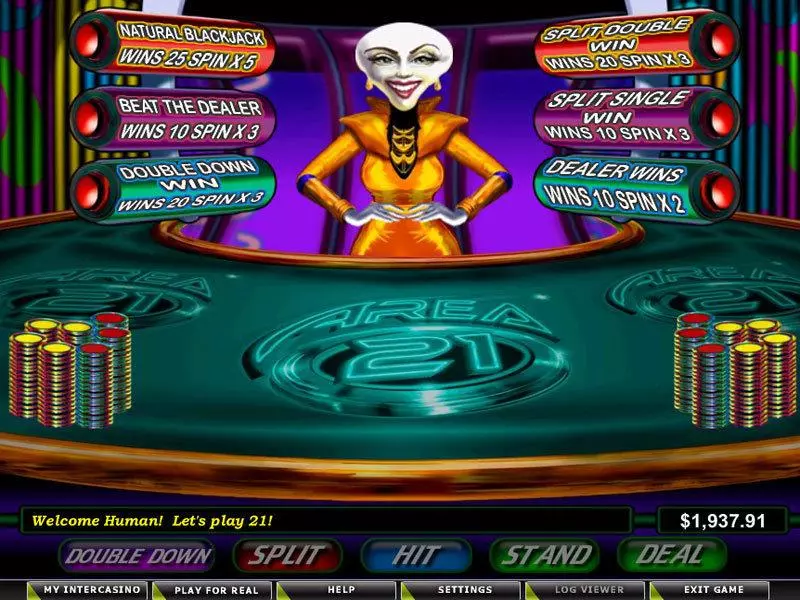 Area 21 Free Casino Slot  with, delFree Spins