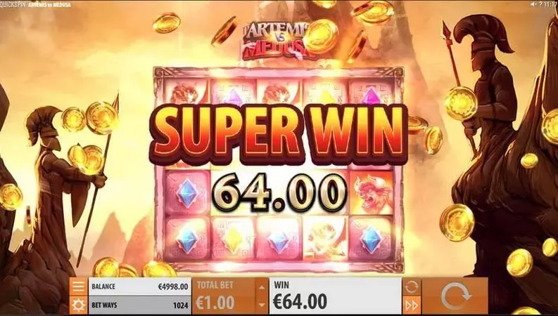 Artemis vs Medusa Free Casino Slot  with, delFree Spins