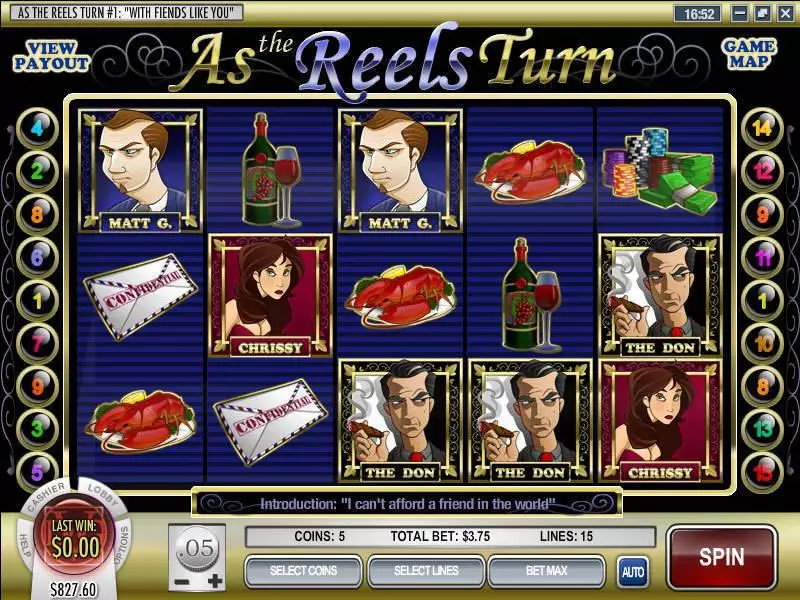 As the Reels Turn 1 Free Casino Slot  with, delFree Spins
