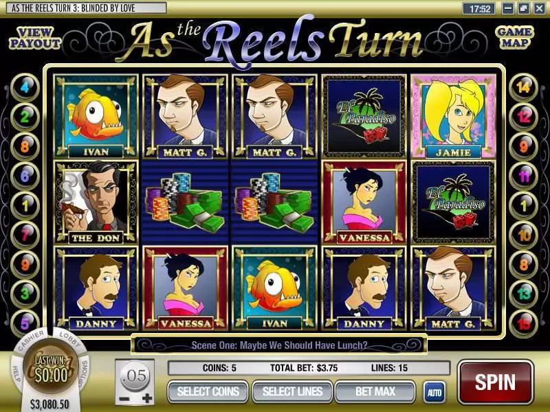 As the Reels Turn 3 Free Casino Slot  with, delFree Spins