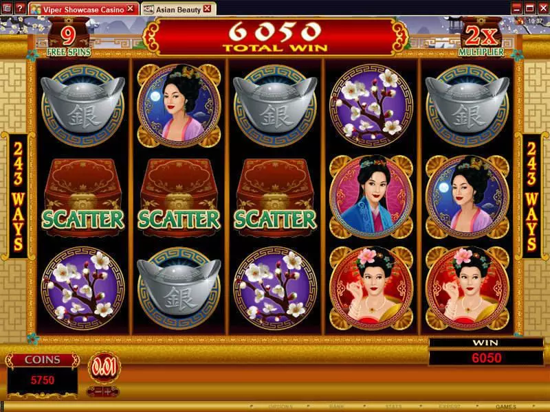 Asian Beauty Free Casino Slot  with, delFree Spins