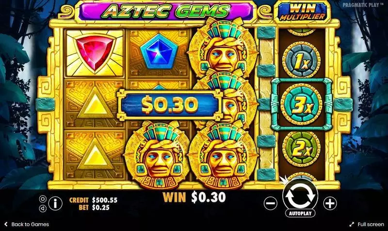 Aztec Gems Free Casino Slot 