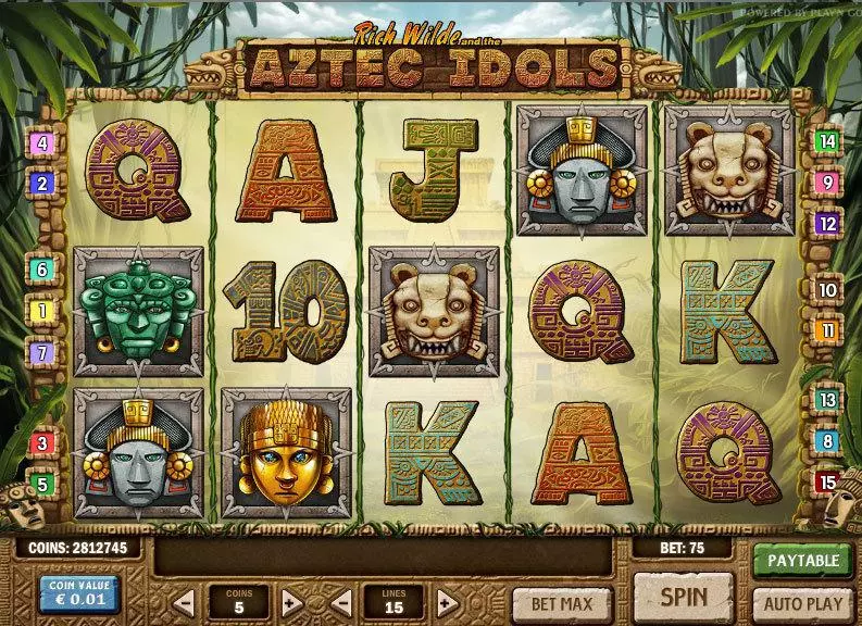 Aztec Idols Free Casino Slot  with, delOn Reel Game