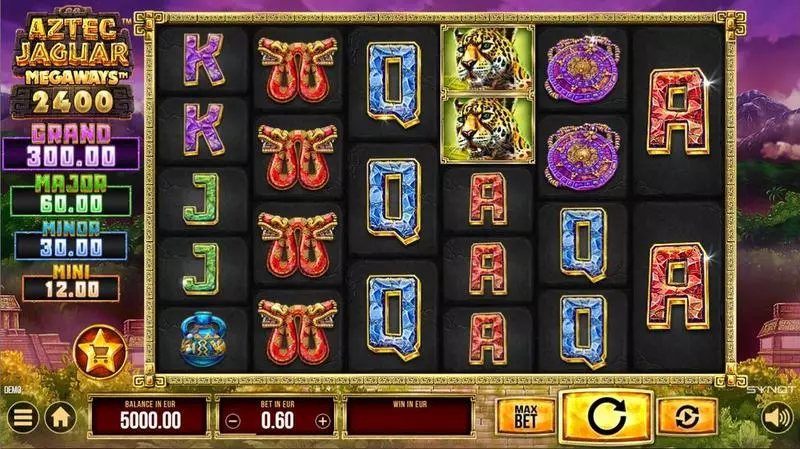 Aztec Jaguar Megaways Free Casino Slot  with, delBuy Feature