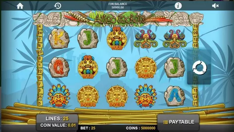 Aztec Secrets Free Casino Slot  with, delFree Spins
