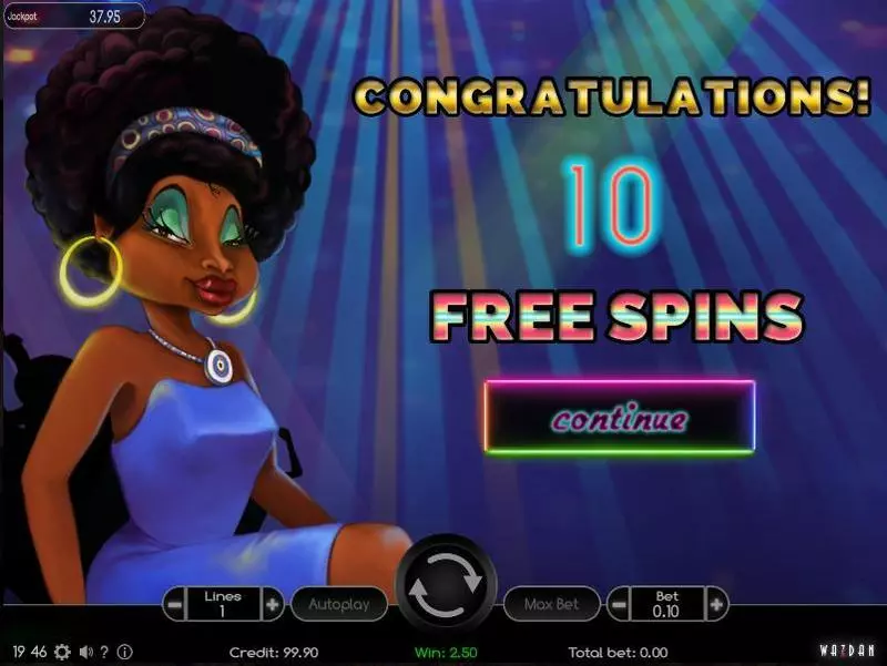 Back to the 70s Free Casino Slot  with, delFree Spins