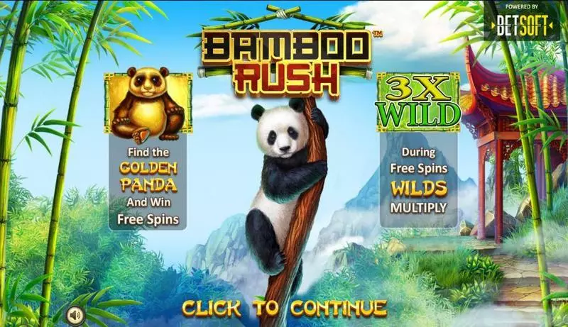 Bamboo Rush  Free Casino Slot  with, delFree Spins