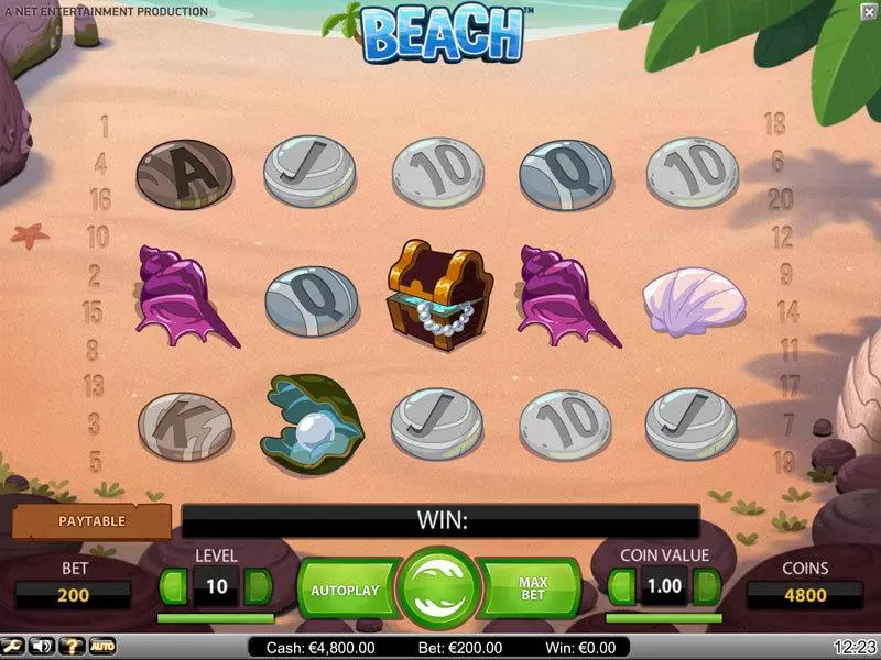Beach Free Casino Slot  with, delFree Spins