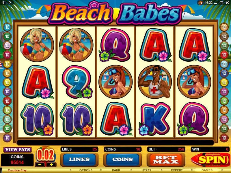 Beach Babes Free Casino Slot  with, delFree Spins