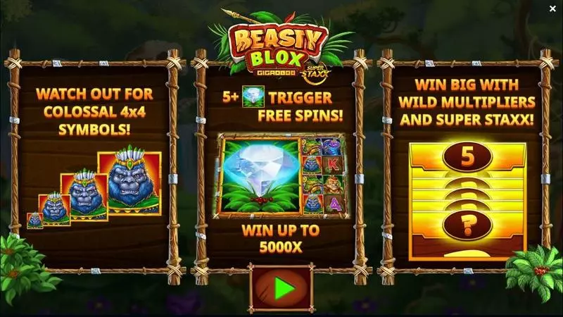 Beasty Blox GigaBlox Free Casino Slot  with, delGigablox