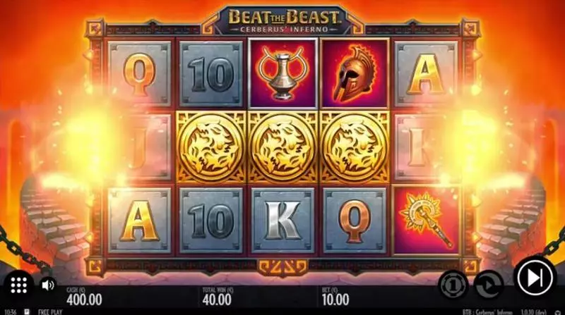 Beat the Beast Cerberus Inferno Free Casino Slot  with, delFree Spins