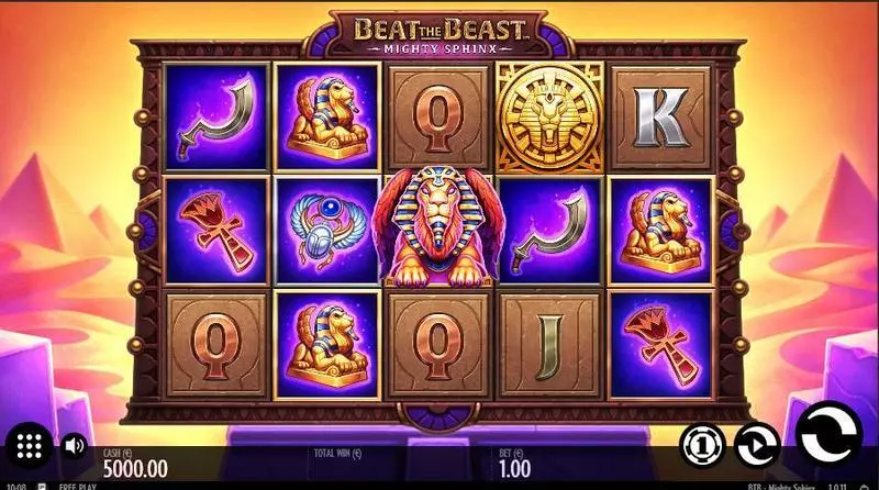 Beat the Beast: Mighty Sphinx Free Casino Slot  with, delFree Spins