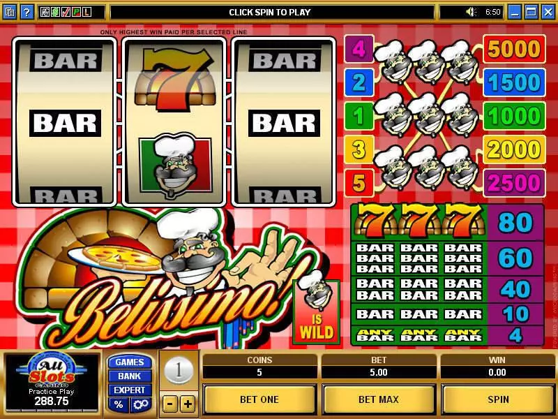 Belissimo Free Casino Slot 