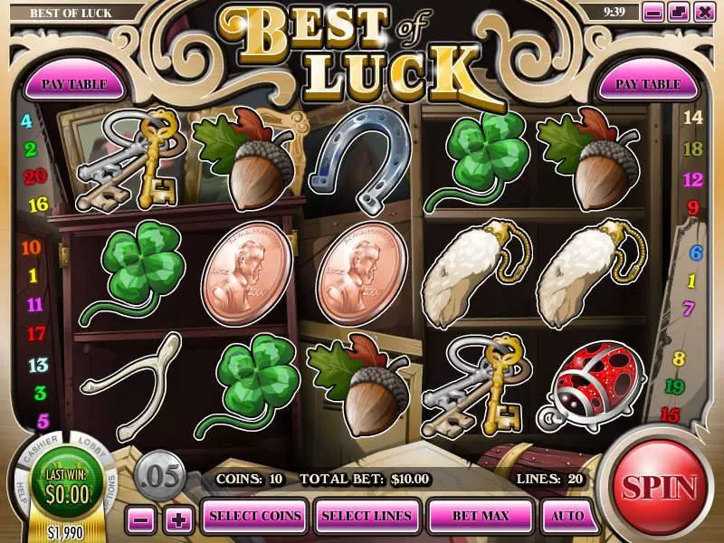 Best of Luck Free Casino Slot  with, delFree Spins