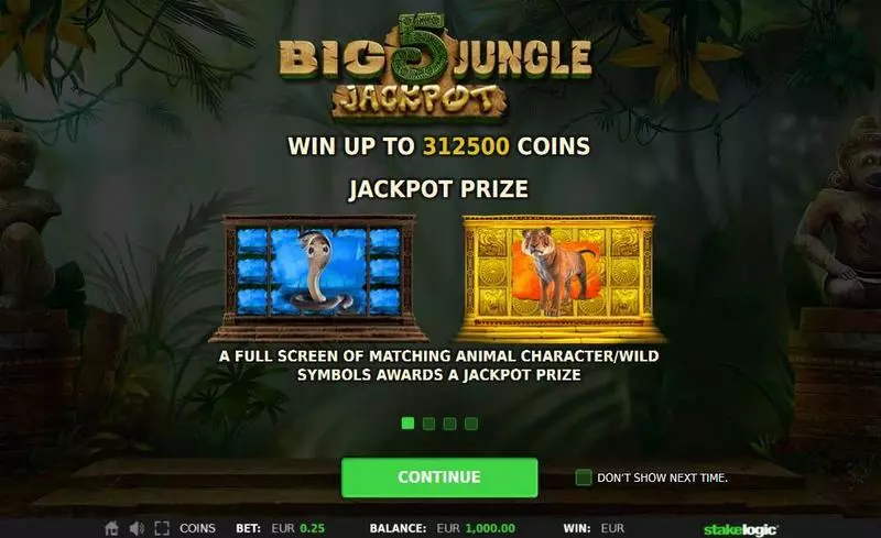 Big 5 Jungle Jackpot Free Casino Slot  with, delFree Spins