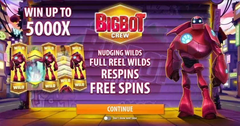 Big Bot Crew Free Casino Slot  with, delRe-Spin