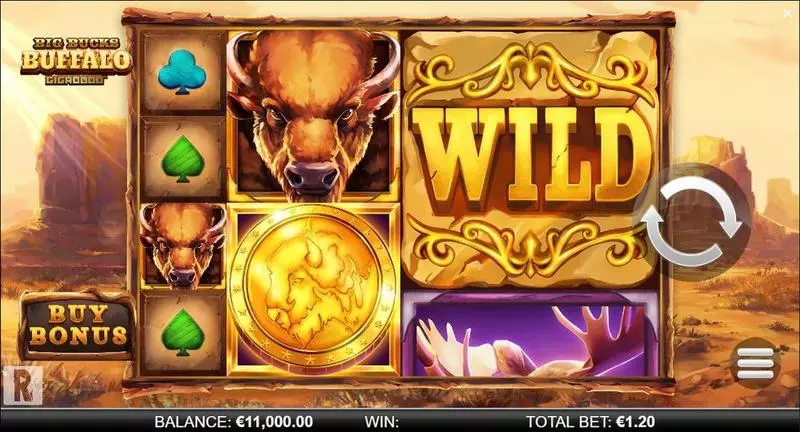 Big Bucks Buffalo GigaBlox Free Casino Slot  with, delRe-Spin