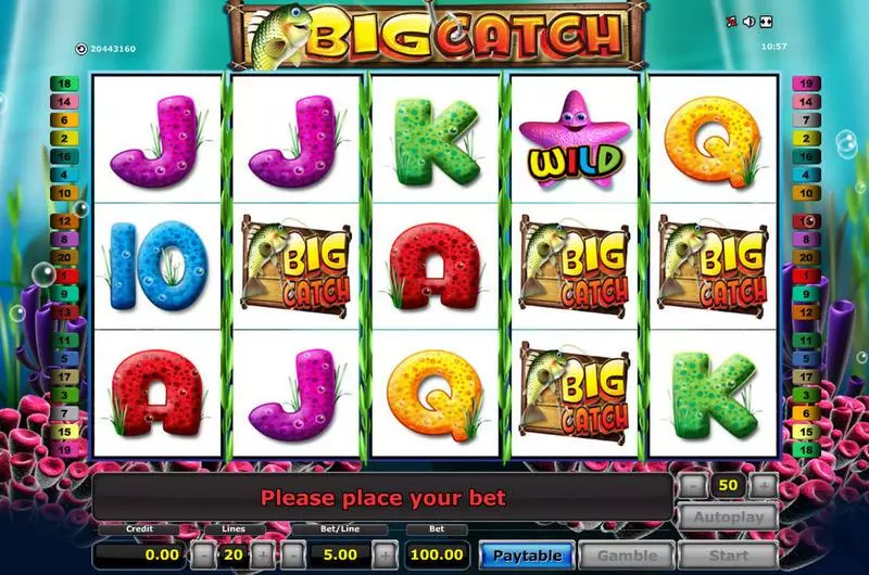 Big Catch Free Casino Slot  with, delPick a Box