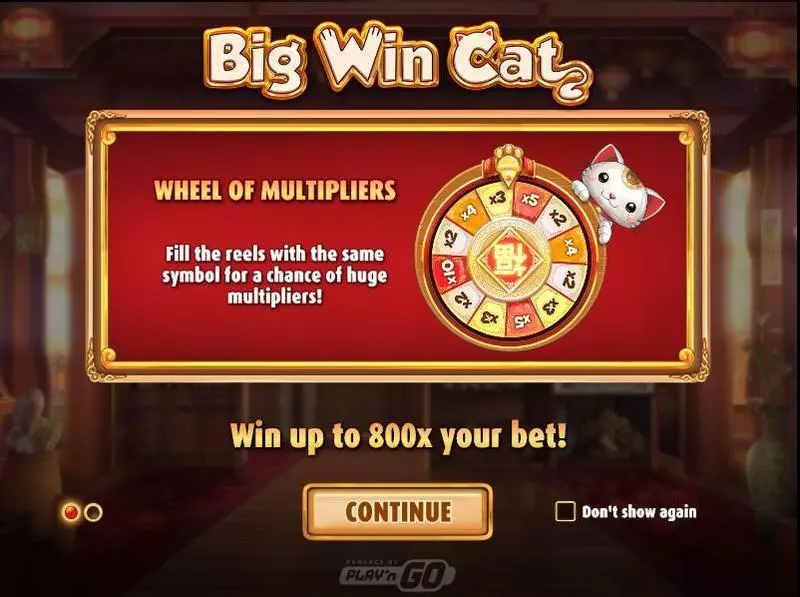 Big Win Cat  Free Casino Slot  with, delRe-Spin