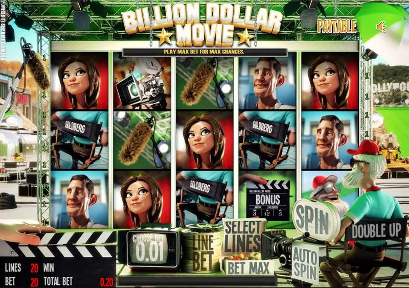 Billion Dollar Movie Free Casino Slot  with, delFree Spins