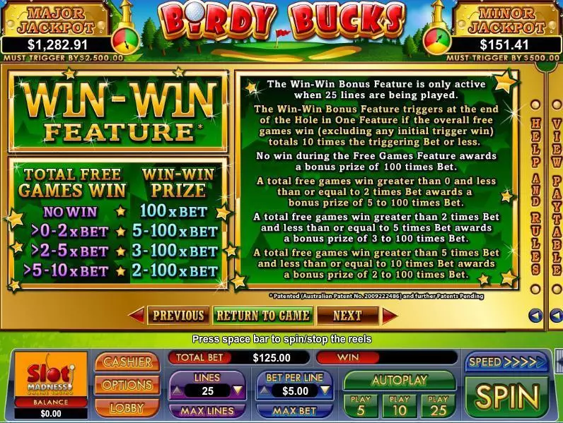 Birdy Bucks Free Casino Slot  with, delMulti Level