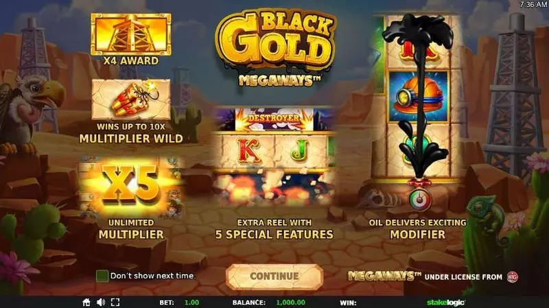 Black Gold Megaways Free Casino Slot  with, delMultipliers