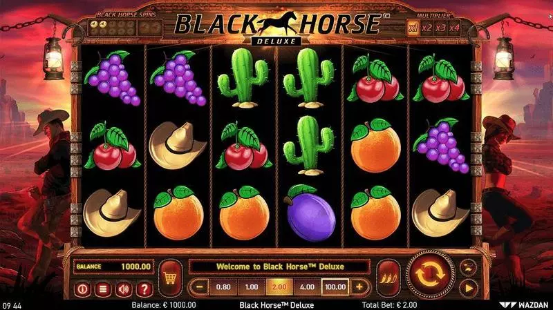 Black Horse Deluxe Free Casino Slot  with, delBuy Feature