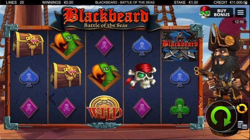 Blackbeard Battle Of The Seas  Free Casino Slot  with, delSuper Spins