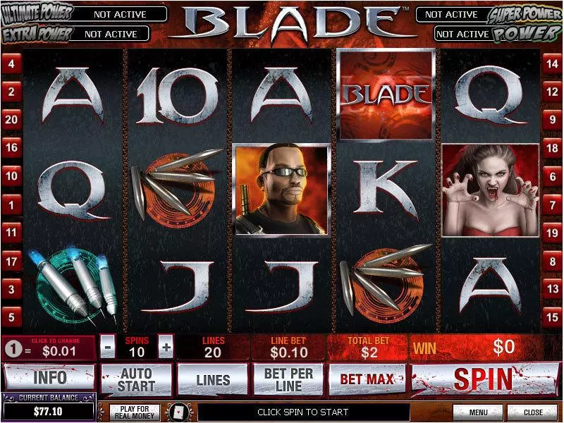 Blade Free Casino Slot  with, delJackpot bonus game